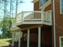 Cantilevered bowed front