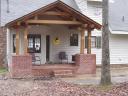This Cedar Porch Addition Really Added Some Detail To An Ordinary Looking Home On The Lake