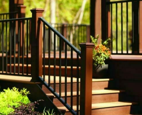 Metal Deck Railing